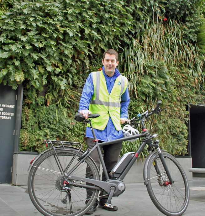Travis Shields found taking control of the commute possible with a Bosch ebike