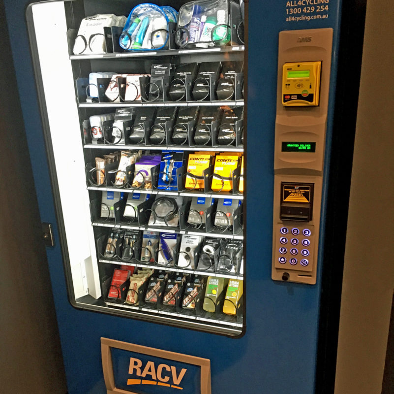 RACV mobility hub - vending