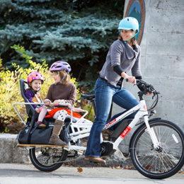 A premium cargo bike is an ideal family vechile