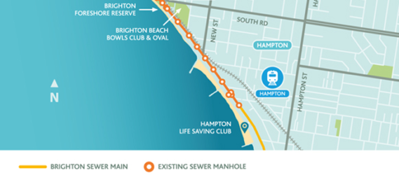 Riders should make the most of Beach Road through Brighton this holiday January as sewer works along the road look likely to start in February.