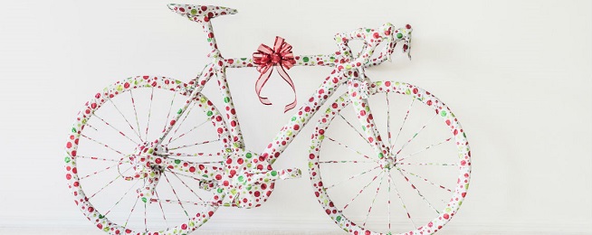Christmas present bike Bicycle Network