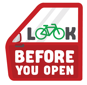 VicRoads Look before you open campaign image