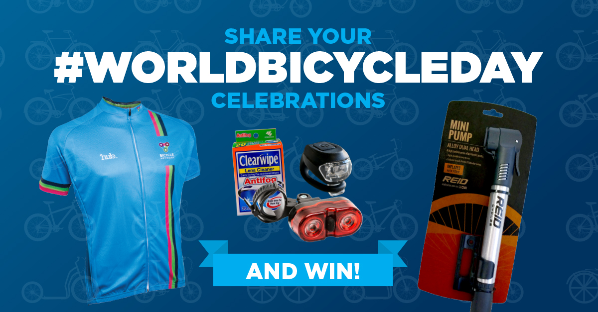 2018 World Bicycle Day prize pack