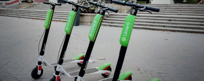 lime scooter share