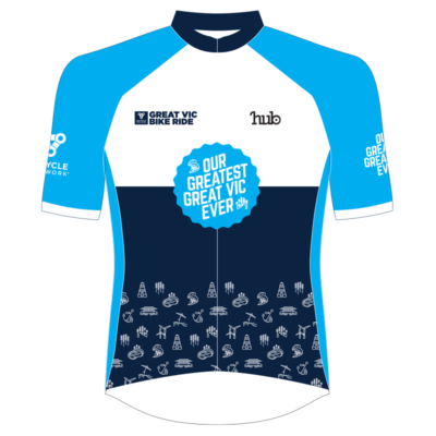 2019 Great Vic Bike Ride jersey