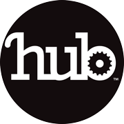 HUB cycling logo