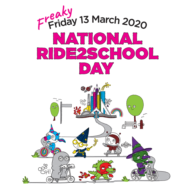 National Ride2School Day social image