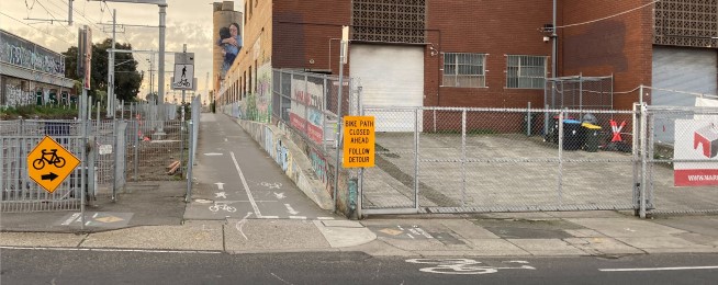 moreland council pop up bike lanes
