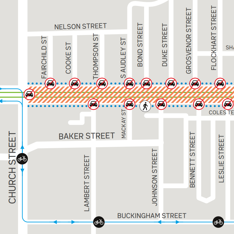 Richmond roadworks to divert bikes from Victoria Street | Bicycle Network