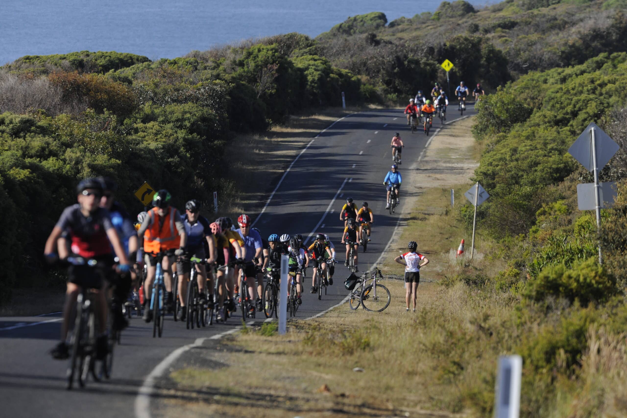 One in, all in for Geelong Grammar on the Great Vic Bicycle Network