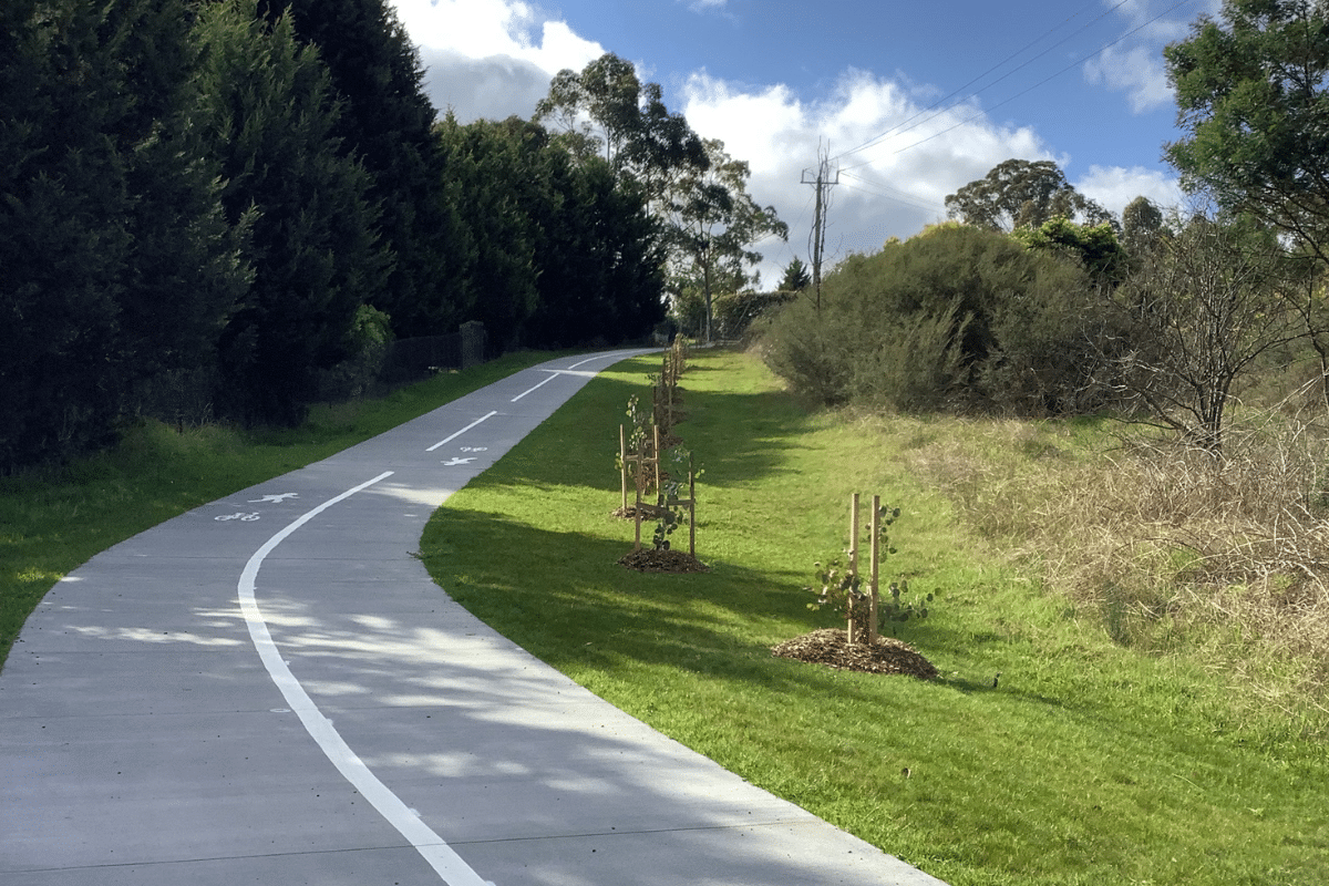 main yarra trail cycling map