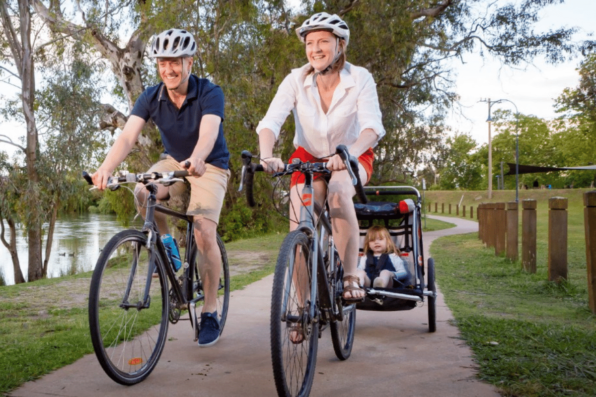 Albury and Wodonga team up for healthy transport Bicycle Network