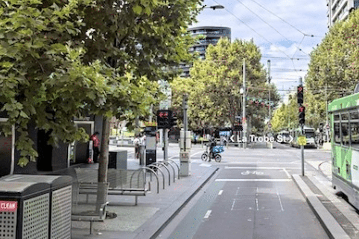 Night closure of Swanston St bike lane | Bicycle Network